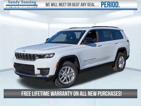 New 2025 Jeep Grand Cherokee L Laredo w/ Luxury Tech Group I RWD image 1