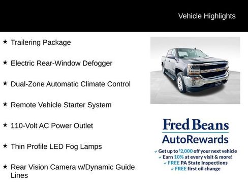 Used 2016 Chevrolet Silverado 1500 LT w/ All Star Edition AWD/4WD image 8