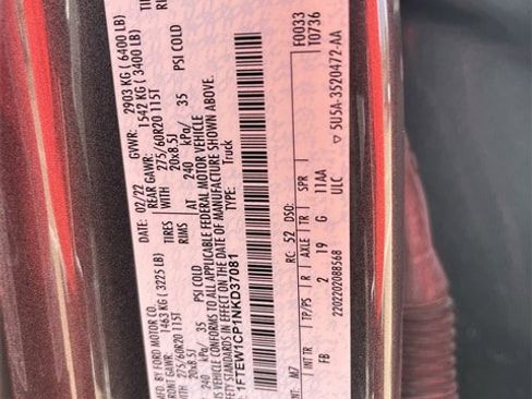 Used 2022 Ford F150 XLT w/ Equipment Group 302A High image 34