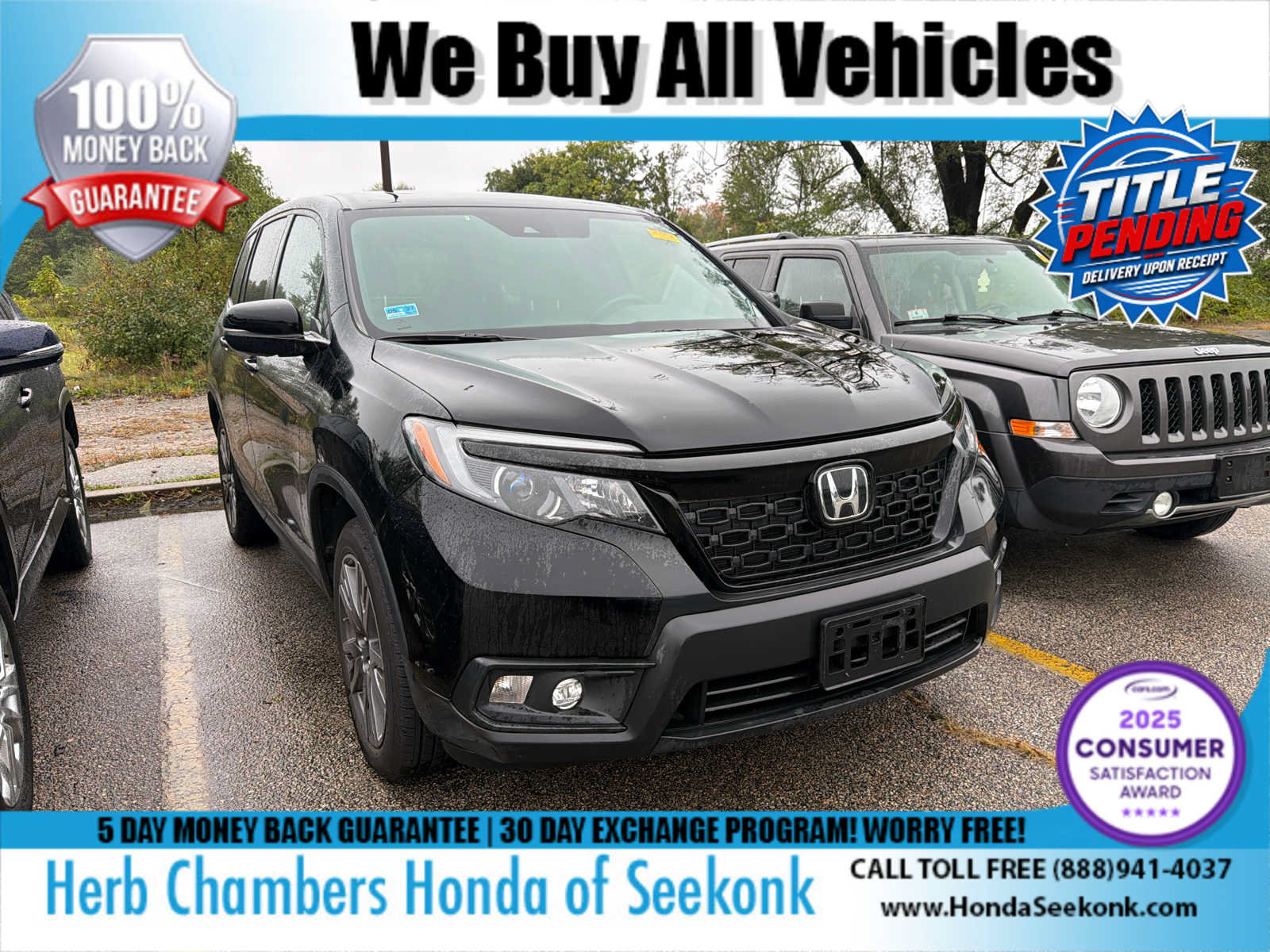 Used 2021 Honda Passport EX-L image 1