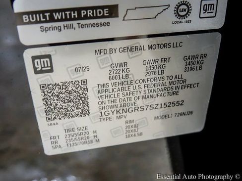 New 2025 Cadillac XT5 Sportv w/ Technology Package image 22