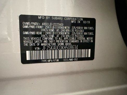 Used 2019 Subaru Forester Limited AWD/4WD image 18