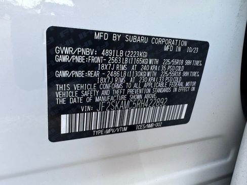 Used 2024 Subaru Forester Touring AWD/4WD image 38
