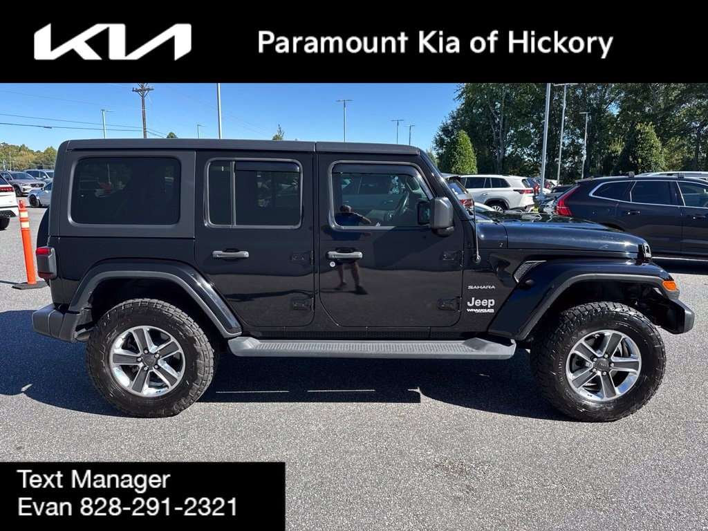 Used 2021 Jeep Wrangler Unlimited Sahara w/ Safety Group AWD/4WD image 8