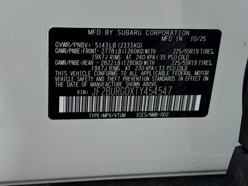 Used 2026 Subaru Outback Limited XT AWD/4WD image 43