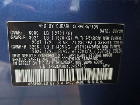 Used 2020 Subaru Ascent Touring w/ Popular Package #3 image 33