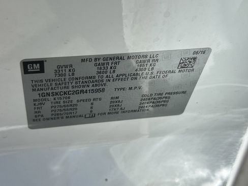 Used 2016 Chevrolet Tahoe LTZ image 17