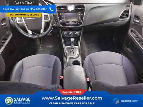 Used 2013 Chrysler 200 Touring w/ S Exterior Appearance Pkg FWD image 11