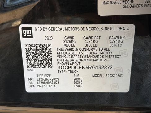 Used 2024 Chevrolet Silverado 1500 Custom Trail Boss image 35