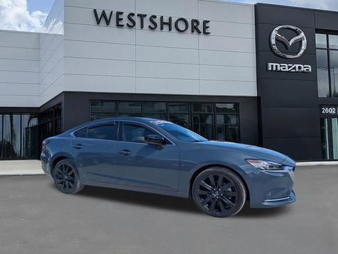 Used 2021 MAZDA MAZDA6 Carbon Edition FWD image 1
