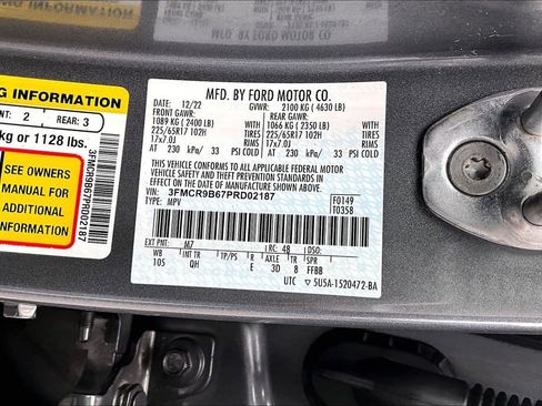 Used 2023 Ford Bronco Sport Big Bend w/ Convenience Package AWD/4WD image 35