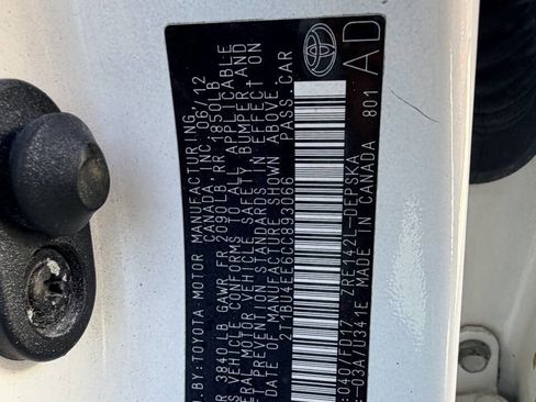 Used 2012 Toyota Corolla S image 10