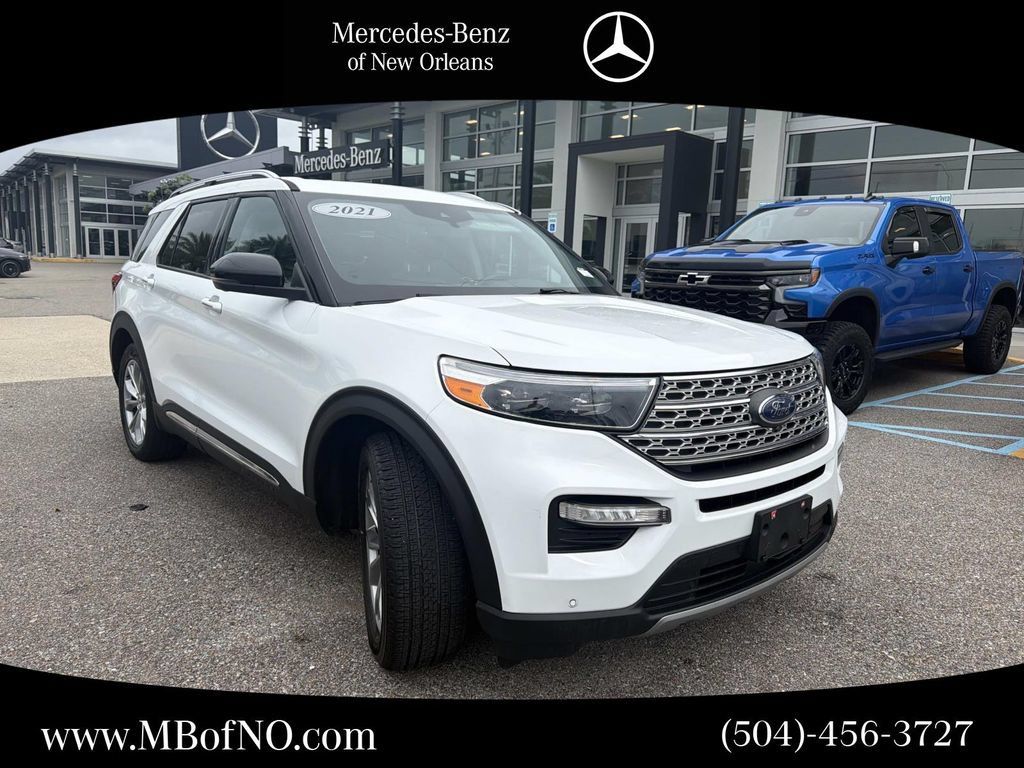 Used 2021 Ford Explorer Limited w/ Equipment Group 301A RWD image 1