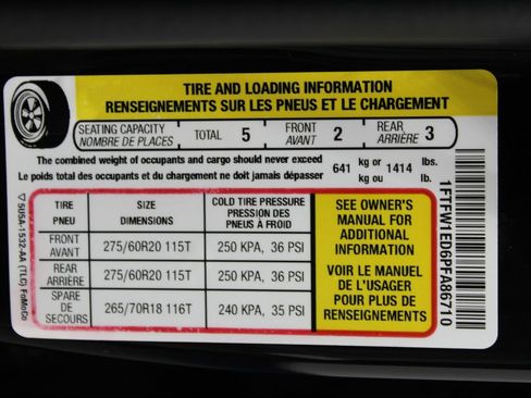 Used 2023 Ford F150 Lariat w/ Equipment Group 502A High AWD/4WD image 71