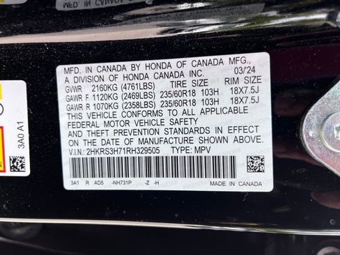 Used 2024 Honda CR-V EX-L image 13