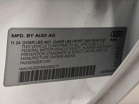 Used 2025 Audi A3 2.0T Premium Plus w/ Premium Plus Package AWD/4WD image 27