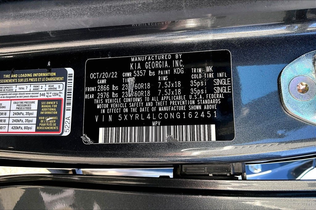 Used 2022 Kia Sorento S FWD image 19