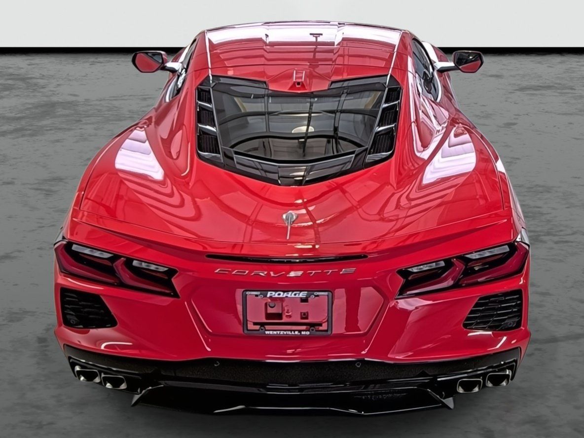 Used 2023 Chevrolet Corvette Stingray Preferred Cpe w/ Chrome Exterior Badge Package RWD image 3