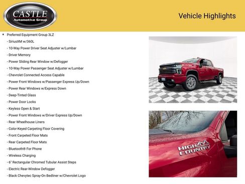 Used 2021 Chevrolet Silverado 2500 High Country w/ Z71 Off-Road Package AWD/4WD image 4