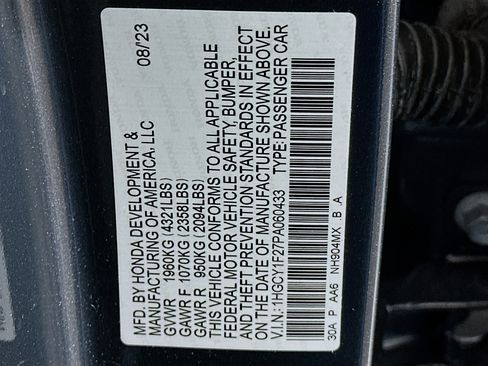 Used 2023 Honda Accord LX image 12