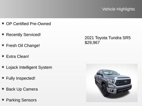 Used 2021 Toyota Tundra SR5 image 4