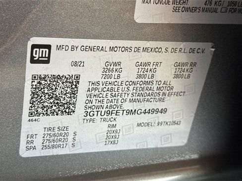 Used 2021 GMC Sierra 1500 Denali w/ Driver Alert Package II image 28