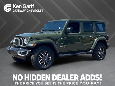 Used 2024 Jeep Wrangler Unlimited Sahara AWD/4WD image 1