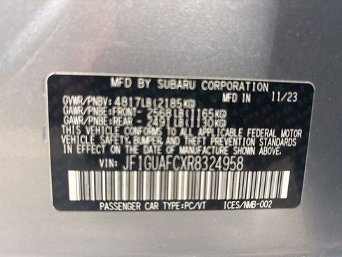 Certified 2024 Subaru Impreza 2.0i Sport image 29