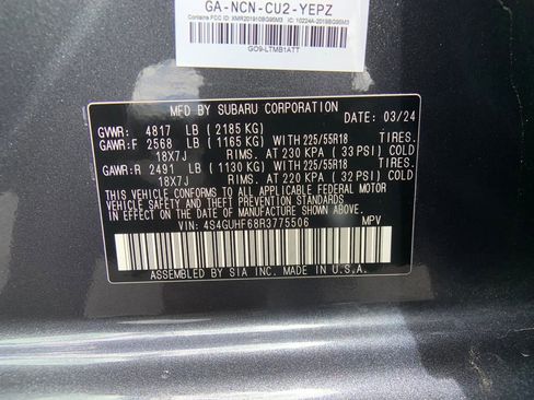 Used 2024 Subaru Crosstrek 2.5i Sport image 29