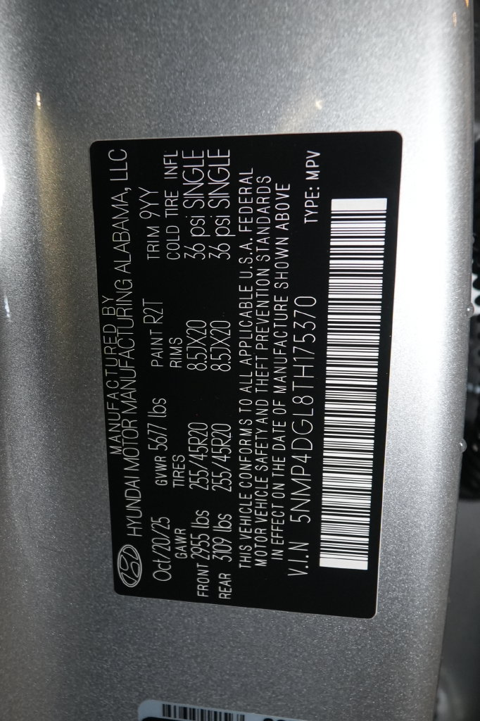 Certified 2026 Hyundai Santa Fe Limited AWD/4WD image 57