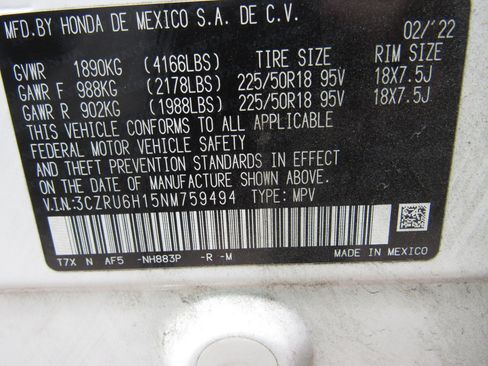 Used 2022 Honda HR-V Sport image 6