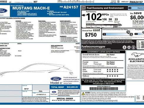 Used 2024 Ford Mustang Mach-E Select image 3