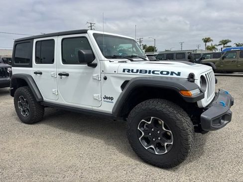 Used 2022 Jeep Wrangler Unlimited Rubicon 4xe w/ Cold Weather Group AWD/4WD image 4