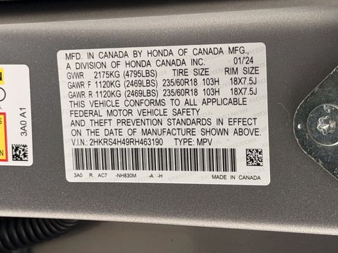 Certified 2024 Honda CR-V EX image 29
