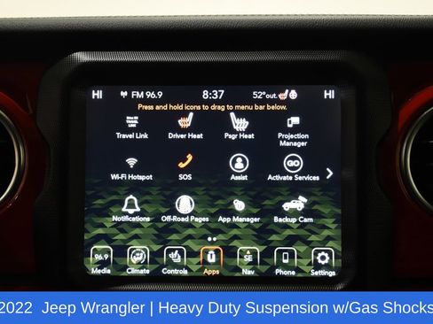 Used 2022 Jeep Wrangler Unlimited Sahara w/ Cold Weather Group image 13