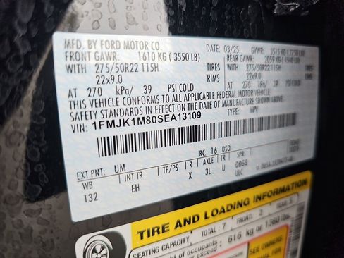 Used 2025 Ford Expedition Max Platinum w/ Driver's Package image 27