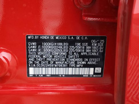 Used 2026 Honda HR-V Sport image 51