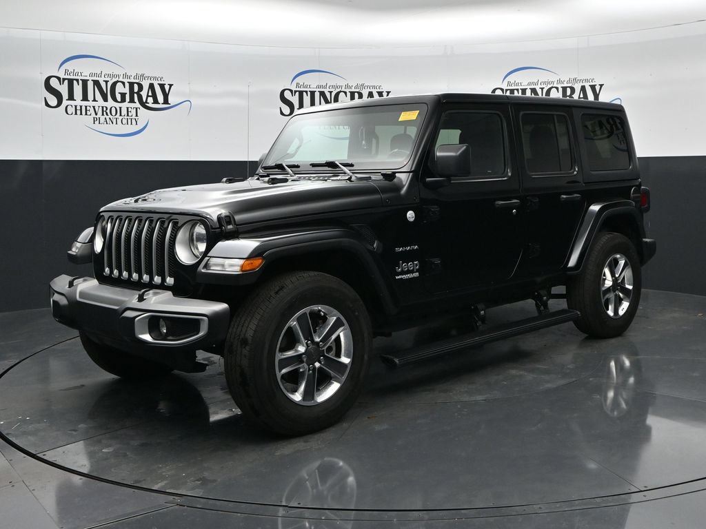 Used 2021 Jeep Wrangler Unlimited Sahara AWD/4WD image 4