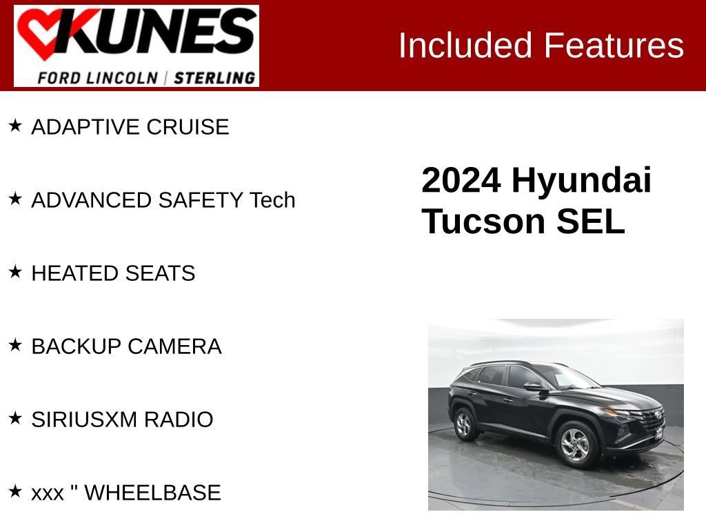 Used 2024 Hyundai Tucson SEL AWD/4WD image 2