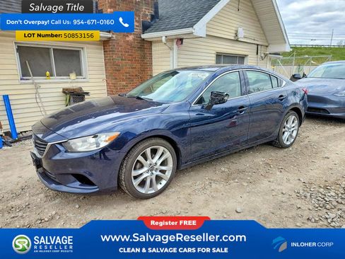 Used 2016 MAZDA MAZDA6 Touring FWD image 1