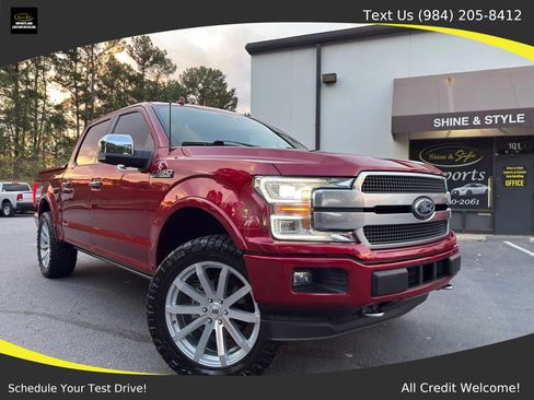 Used 2018 Ford F150 Platinum w/ Equipment Group 701A Luxury AWD/4WD image 1