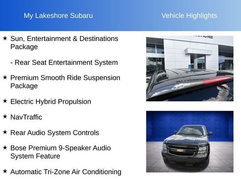 Used 2012 Chevrolet Tahoe 4WD Hybrid image 13