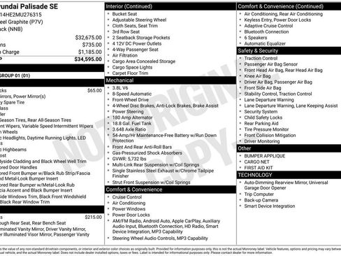 Used 2021 Hyundai Palisade SE FWD image 35