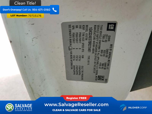 Used 2011 GMC Yukon SLE AWD/4WD image 12