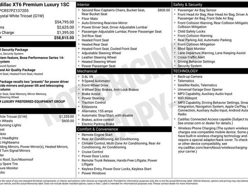 Certified 2023 Cadillac XT6 Premium Luxury FWD image 32
