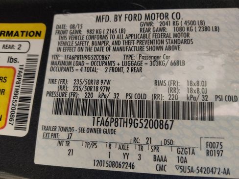 Used 2016 Ford Mustang Coupe RWD image 33