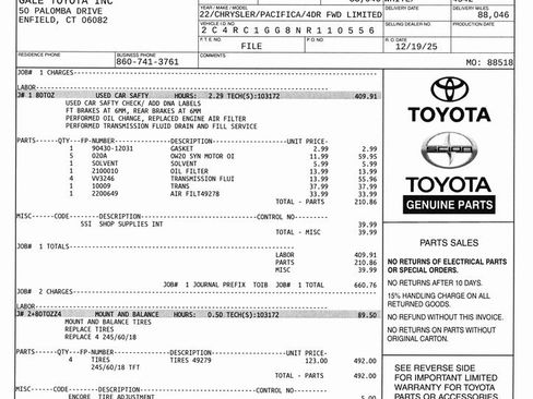 Used 2022 Chrysler Pacifica Limited image 10