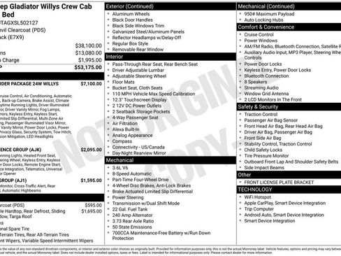 Certified 2025 Jeep Gladiator Willys image 32