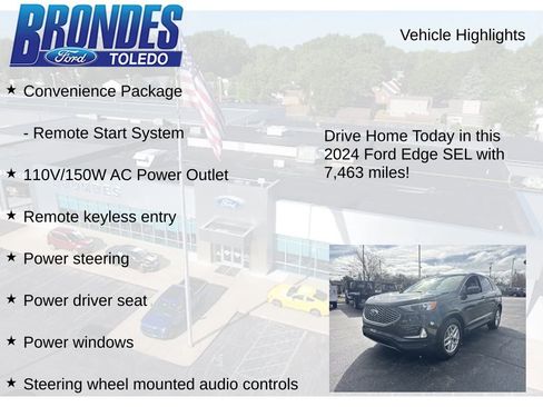 Used 2024 Ford Edge SEL w/ Convenience Package AWD/4WD image 12