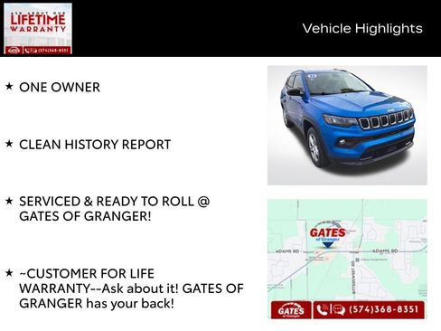Used 2023 Jeep Compass Latitude w/ Convenience Group AWD/4WD image 8